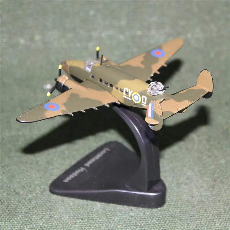 ATLAS 1/144 масштаб военная модель игрушки Второй мировой войны Lockheed Hudson Морской патруль самолет литой металлический самолет модель игрушки