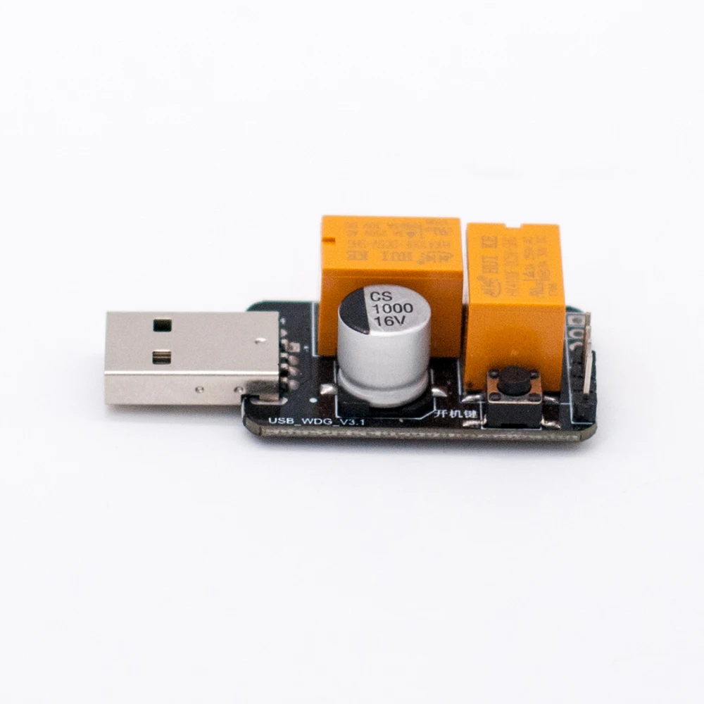 Горячая Распродажа 2018 USB карта Watchdog модуль таймера одна кнопка загрузки синий