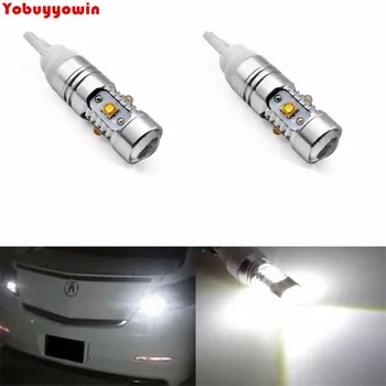 

2 Pcs Super Lampada Branca Luz Pingo 25w Led Samsung Cree Chips T10 T15