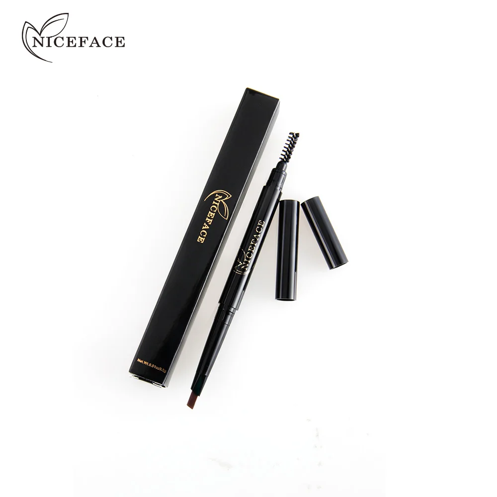 NICEFACE 5 Color Automatic Eyebrow Pencil With Brush Makeup Long Lasting Waterproof Eyebrow Finish Sculpting 3D Eyebrow Enhancer NICEFACE 5 Color Automatic Eyebrow Pencil With Brush Makeup Long Lasting Waterproof Eyebrow Finish Sculpting 3D Eyebrow Enhancer