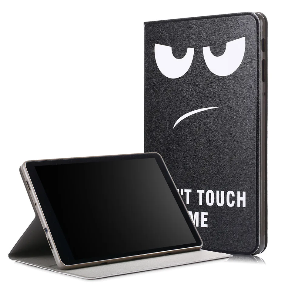 Чехол для Samsung Galaxy Tab A A2 10,5 дюйма T590 T595 T597 SM-T595 Smart Cover принципиально Tablet Coque Стенд Shell+ пленка+ ручка