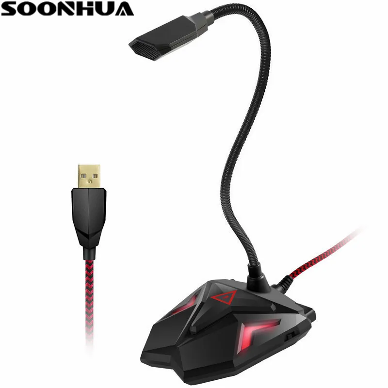 Soonhua Professional Usb Gaming Microphone For Computer Desktop