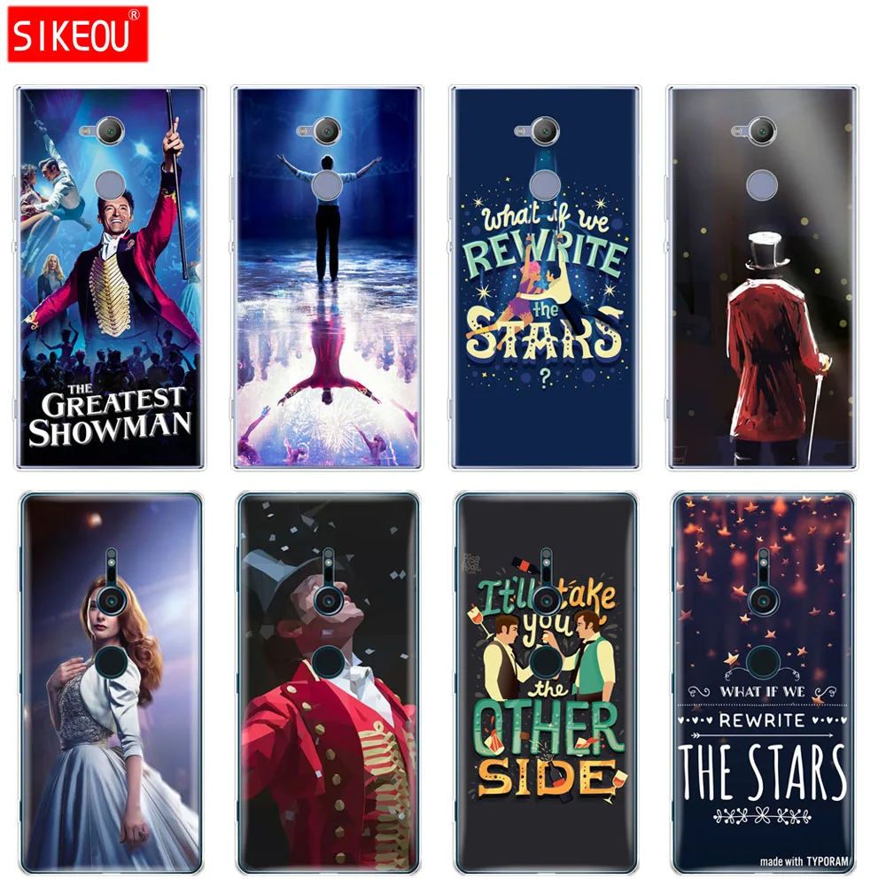 Силиконовый чехол для телефона sony xperia XA1 XA2 ULTRA PLUS L1 L2 XZ1 XZ2 compact XZ PREMIUM The Greatest Showman |