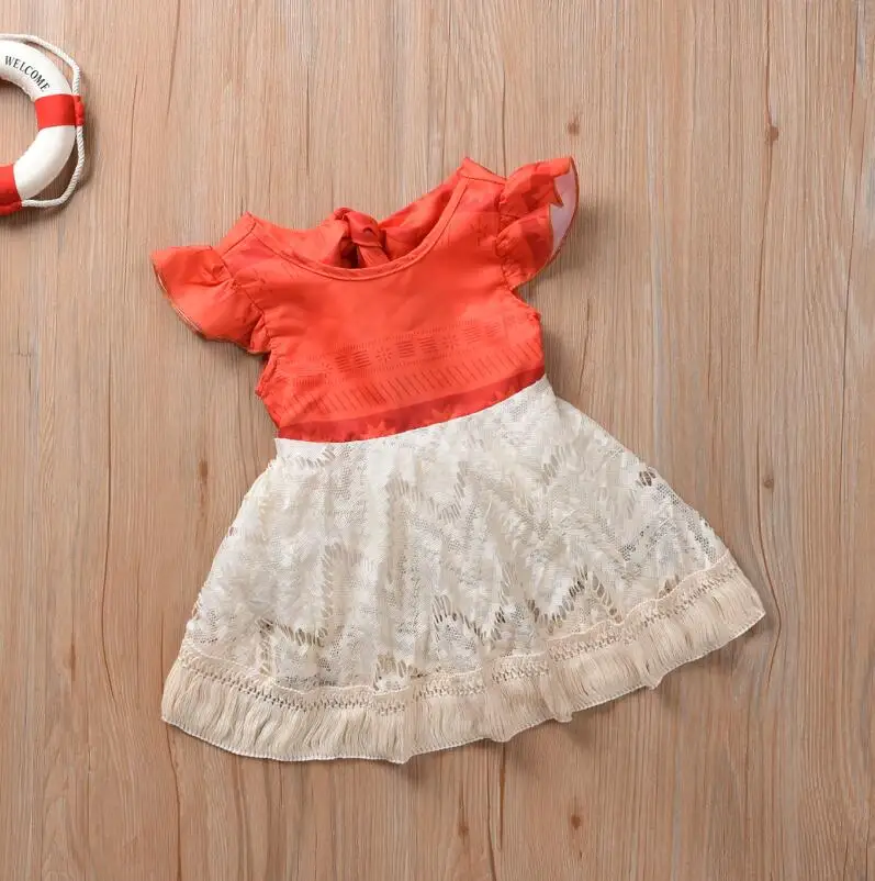 Детская одежда для маленьких принцесс с большой сестренкой; модные ползунковое платье для девочек; костюм; одинаковые комплекты для семьи