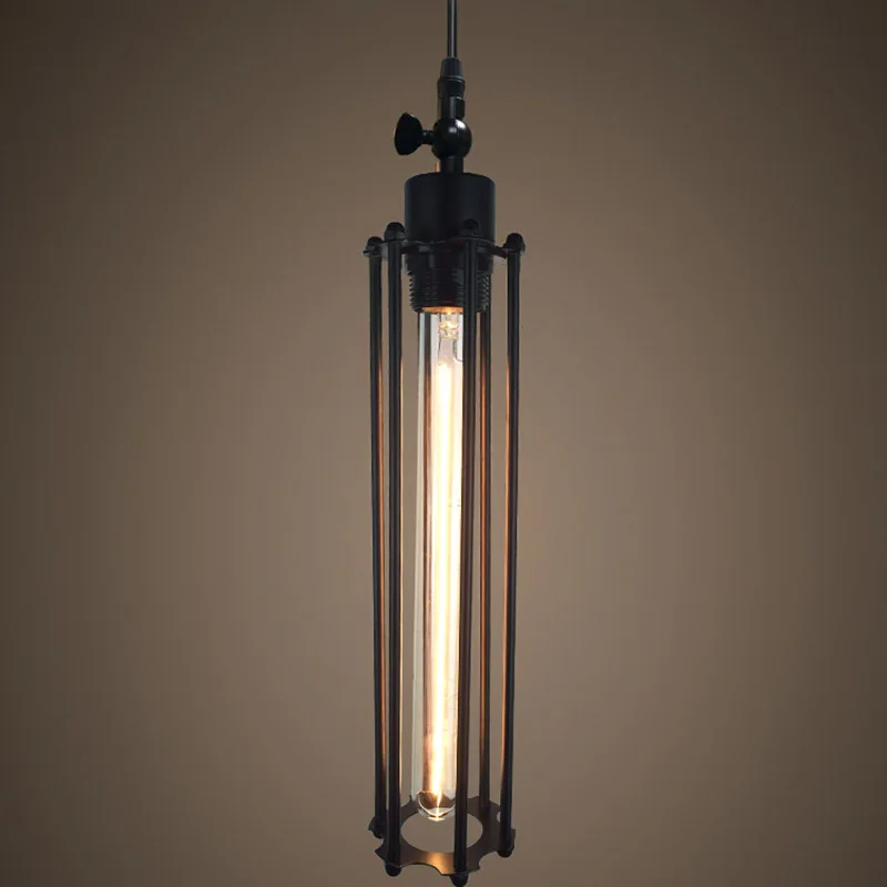 

Vintage Country Retro Pendant Lights Steam Punk Industrial Style Single Head With Edison Light Bulb Corridor Restaurant Lamps
