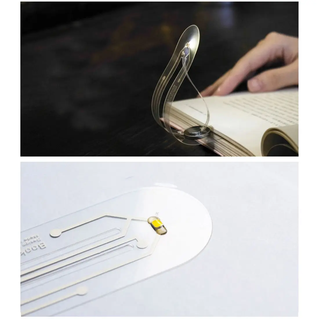 Creative Mini Portable Bookmark Lights Ultra thin LED Nightlight