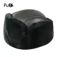 HL073หมวกฤดูหนาวสำหรับผู้ชายผู้หญิงF Auxขนเครื่องบินทิ้งระเบิดจริงหนังหมวกหมวก2017รัสเซียหมวกเบสบอลที่อบอุ่นหมวก