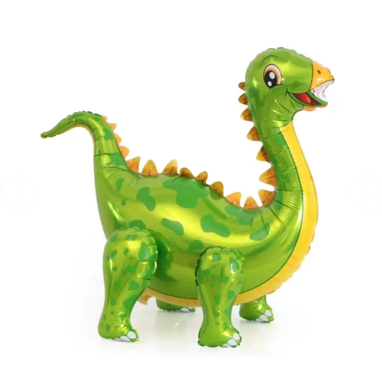 1 шт. большой 4D шагающий динозавр фольги Воздушные шары День рождения украшения Дети Babyshower пол раскрывает динозавр вечерние Декор Globos - Цвет: 3