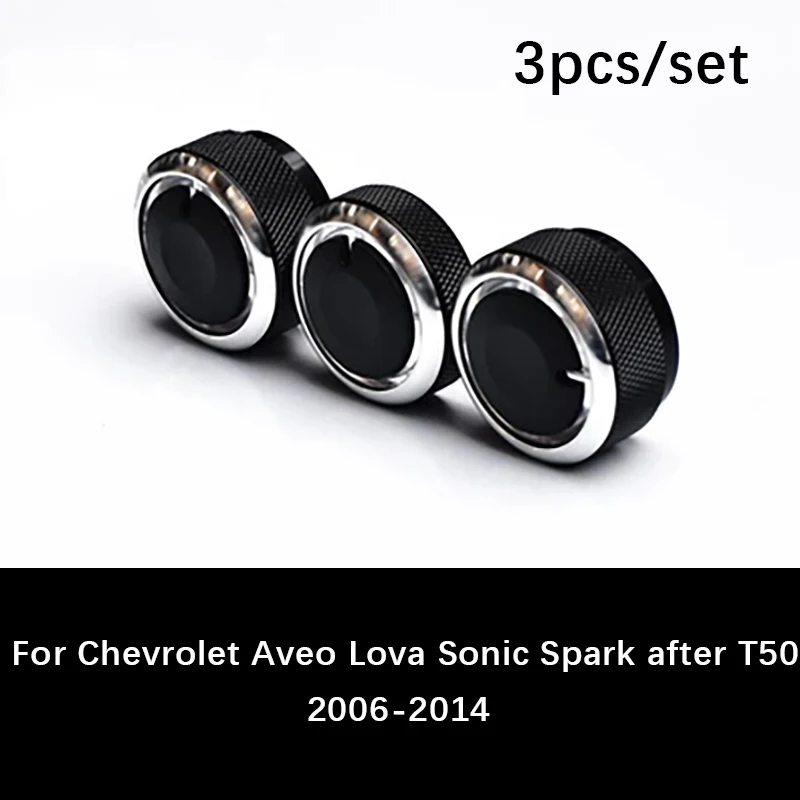 3 шт./компл. для chevrolet Aveo Lova Sonic Spark от 2006 до 2014 автомобильный Кондиционер регулятор