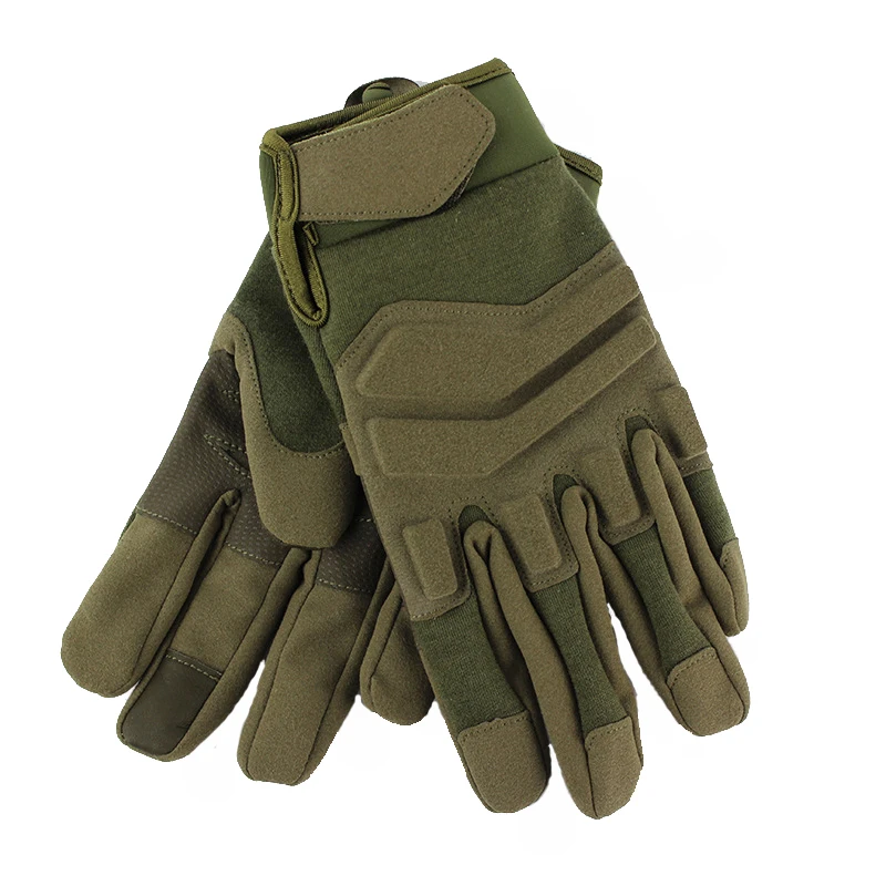 Мужские спортивные перчатки на открытом воздухе, перчатки на полный палец для военных страйкбол, пейнтбол, тактические перчатки, армейские бойцовские перчатки