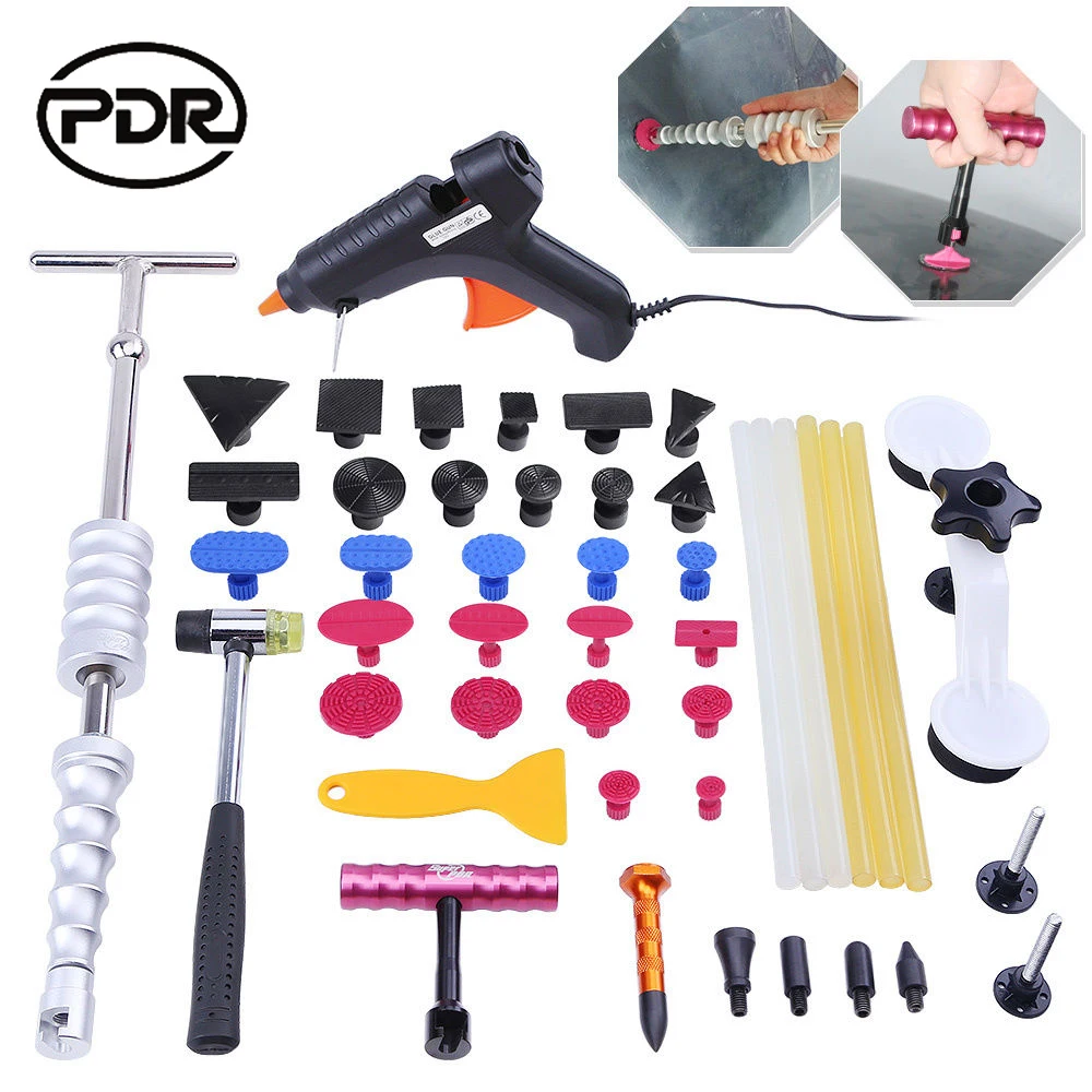 PDR Tools Car Body Repair Kit Auto Repair Tool Paintless Dent Repair