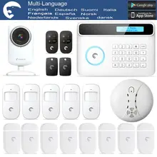 Etiger WiFi HD Cámara IP eTIGER GSM/PSTN Intruder Alarma Antirrobo Para la Seguridad Casera Envío Gratis