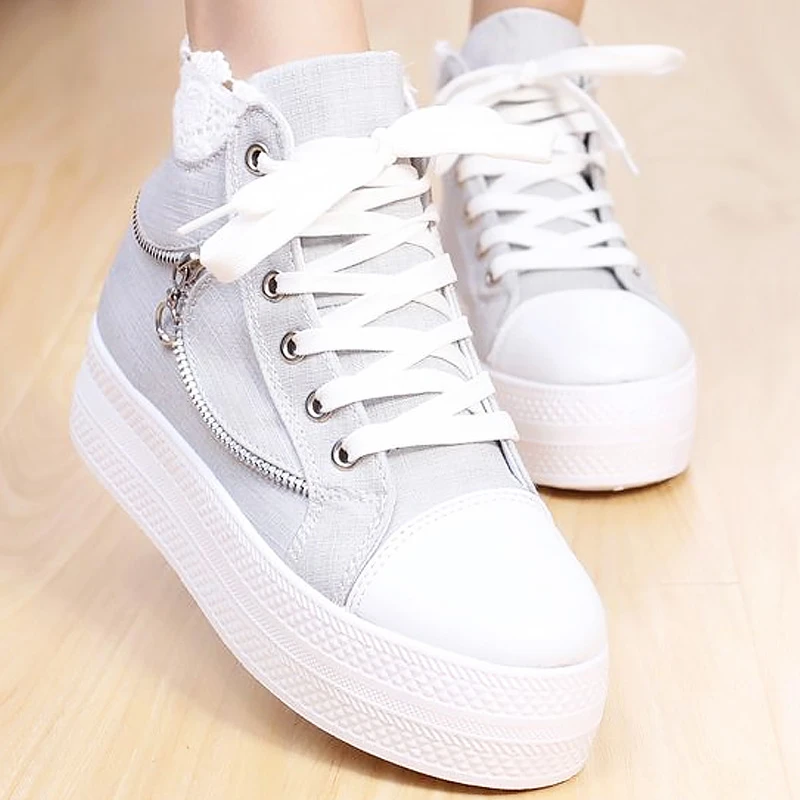 platform sneakers size 4