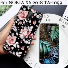 Для NOKIA X6 задняя крышка для NOKIA X 6X6 защитный чехол для телефона мягкий чехол для NOKIA TA-1099 чехол