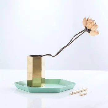 

classic flower vase pen holders metal flower pots planters gift