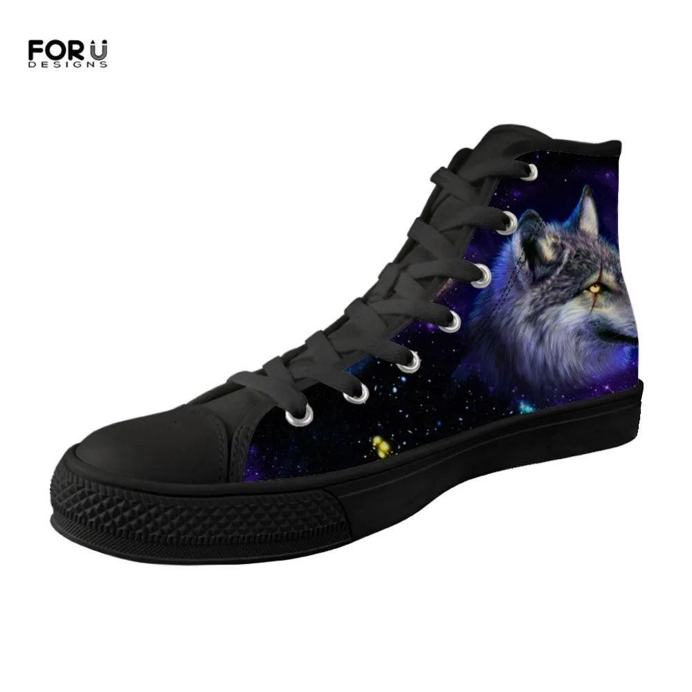 custom Sneakers Z40 cc3714z38 Loup Vulcanisé Z38 cc3207z38 cc3384z38 Toile Appartements cc3383z38 Femmes 3d Chaussures Femme Custom cc3197z38 Forudesigns High cc3196z38 Casual Galaxy Top cc3206z38 Motif Cool Animal Dames ARL5jc34q