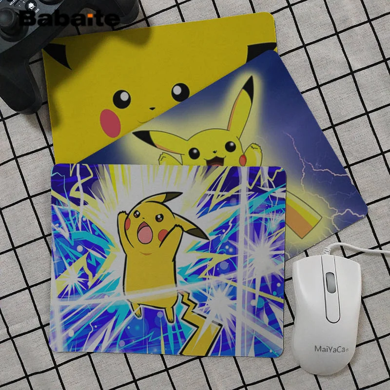 

Babaite New Design Pikachu small Mouse pad PC Computer mat Top Selling Wholesale Gaming Pad mouse