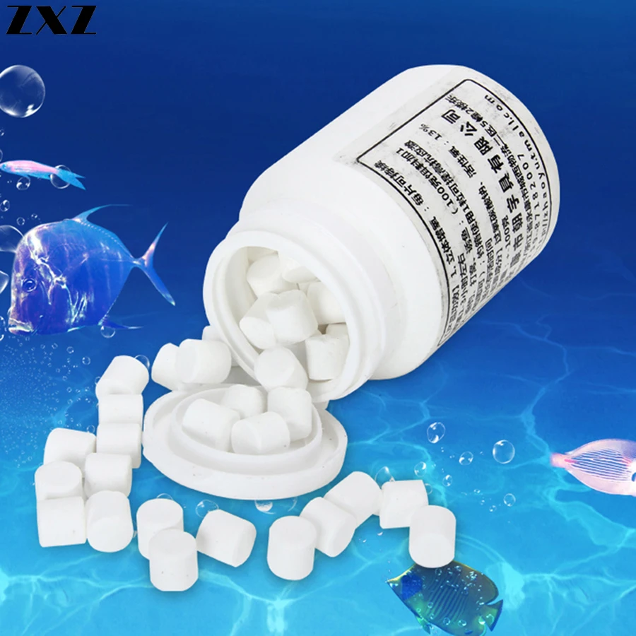 

Authentic Aerobic Particles Oxygen Tablets Fishing Bait Small Drug Reservoir Oxygen Tablets Pit O2 Pills Volume for Fish Active