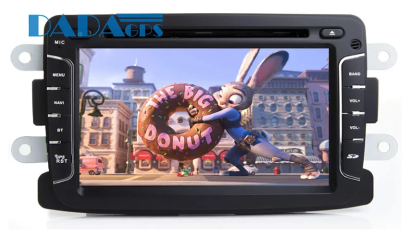 Flash Deal Newest Android Car Radio DVD Player GPS Navigation Stereo Unit for Dacia Sandero Duster Renault Captur Lada Xray 2 Logan 2 Video 5