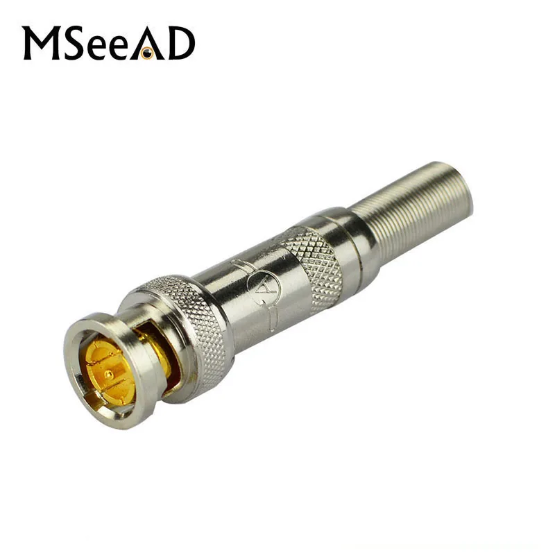 

5pcs 100pcs Copper Screw BNC Connector Coaxial RG59 BNC Connector Jack Coax Cable Connector Adapter F/M Coupler For CCTV Camera