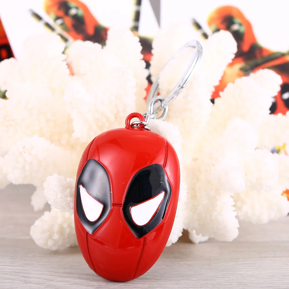 Deadpool 2 llaveros vade-x-men colgante Metal llavero soporte superhéroe hombre coche bolso llavero Chaveiro película joyería