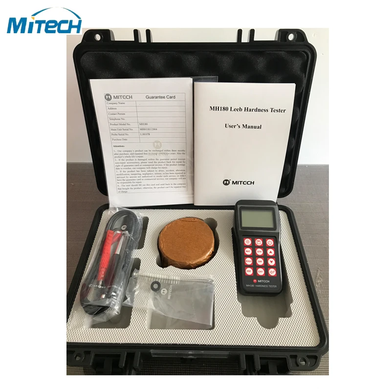 

Portable Metal Durometer Leeb Hardness Testers Hardness Meter Mitech MH180