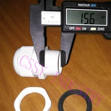 50 шт./лот PG21 longtype пластиковые кабель gladns nylon66 материал Тип PG