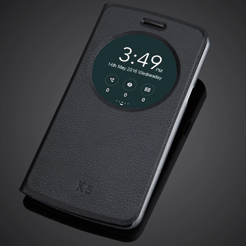 Флип-кейс из искусственной кожи для LG K5 X220 X220DS Q6 флип-чехол Lte 5 0 &quot чехлы