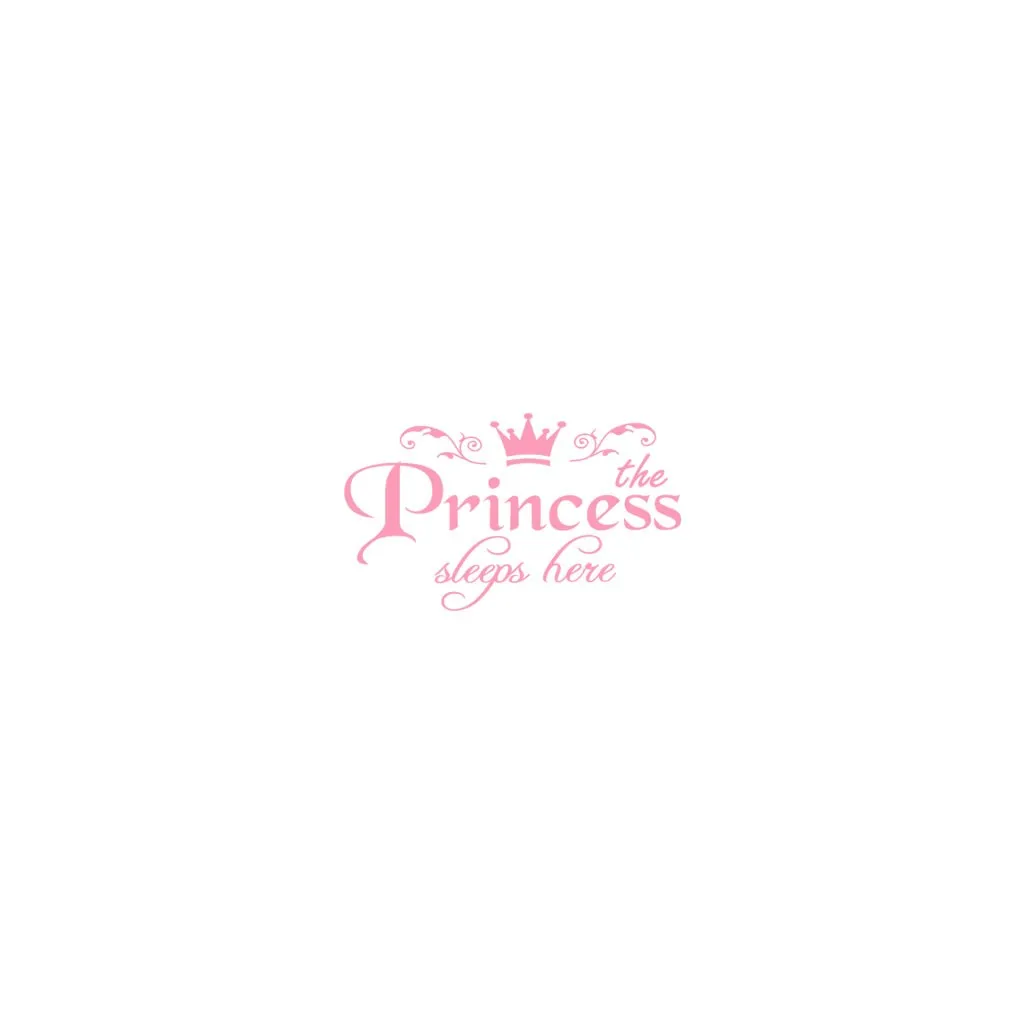 KAKUDER принцесса ПВХ украшение дома наклейки на стену двери наклейки для девочек Спальня дверь Винил Искусство Фреска высокое качество Dec29