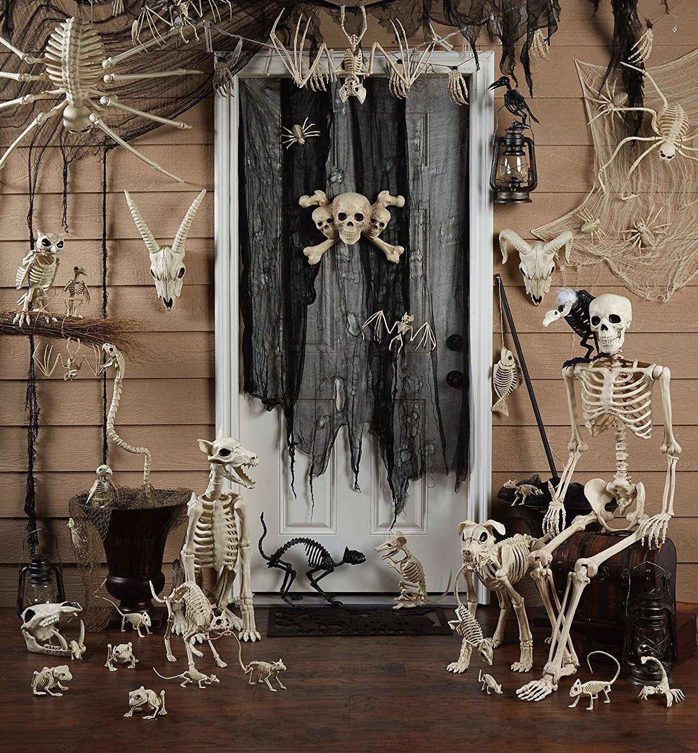 fantasy bone skeleton animal 100 plastic animal skeleton bones for horror halloween decorationchina