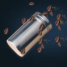 Мини-банка для чая из нержавеющей стали, коробки для хранения, маленькие, для путешествий, герметичный, портативный, контейнер для чая, кофе, маленькая банка, органайзер для чайной коробки# LR3