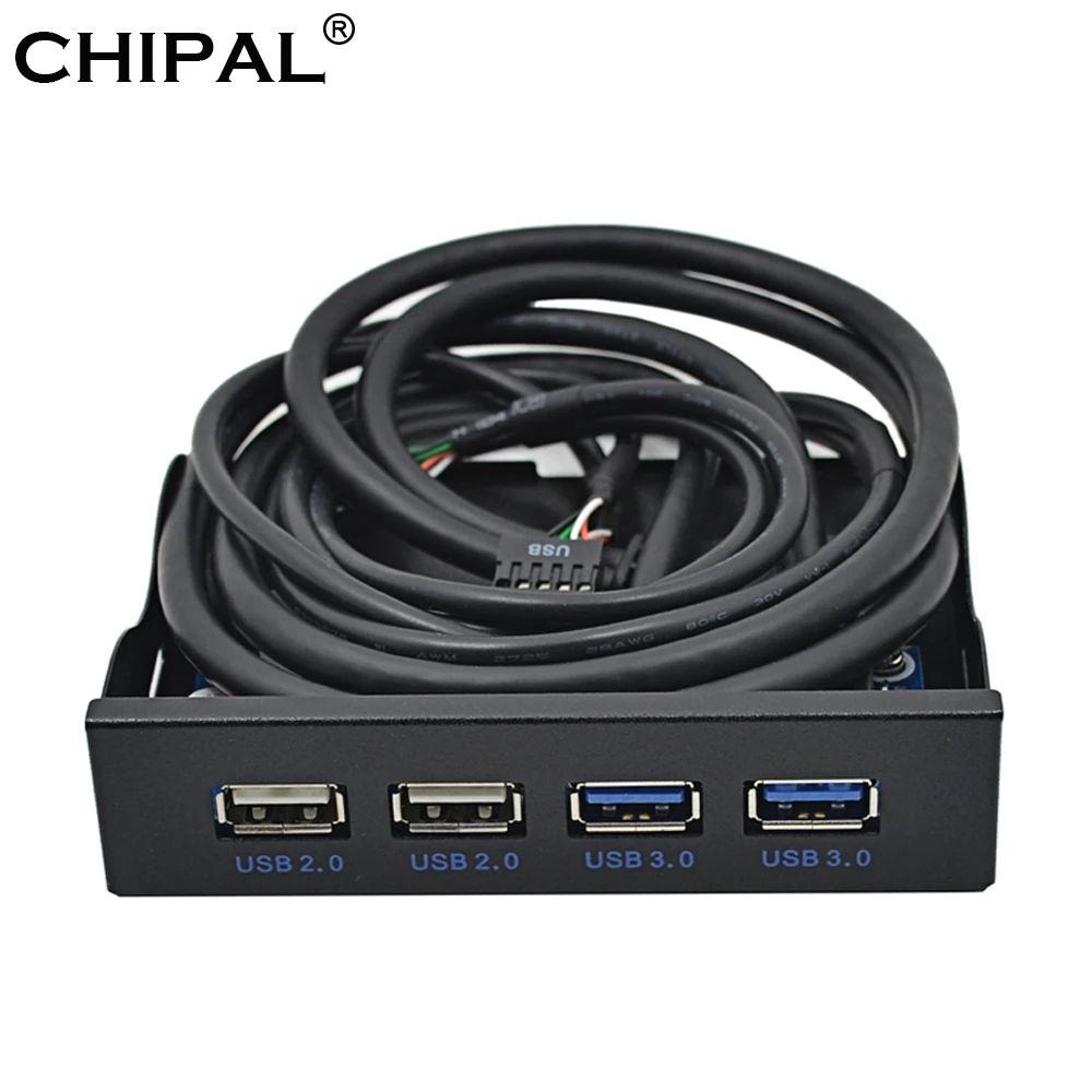 CHIPAL Высокое качество 19 + 1 20Pin 4 Порты и разъёмы USB 2 0 USB2.0 концентратор USB3.0 3 HUB для