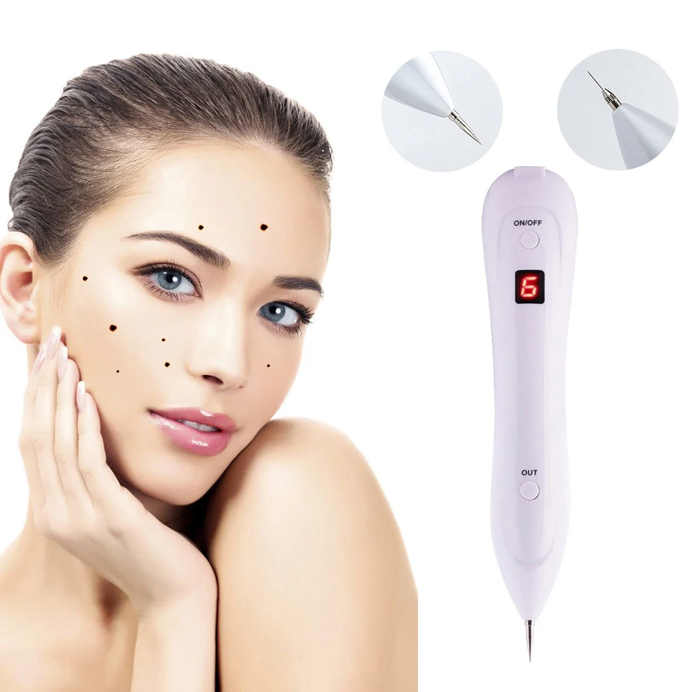 

Level 6 Laser Beauty Instrument Pen Freckle Removal Machine Skin Mole Dark Spot Tag Remover for Face warts Tag Tattoo tool