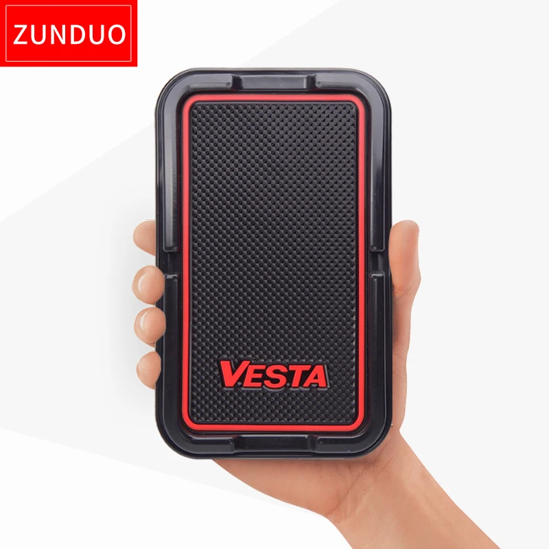 Skidproof Pad/Car Anti-slip Mat for Lada XRAY VESTA LADA Priora LARGUS Car Dashboard Key GPS Navigator Mobile phone