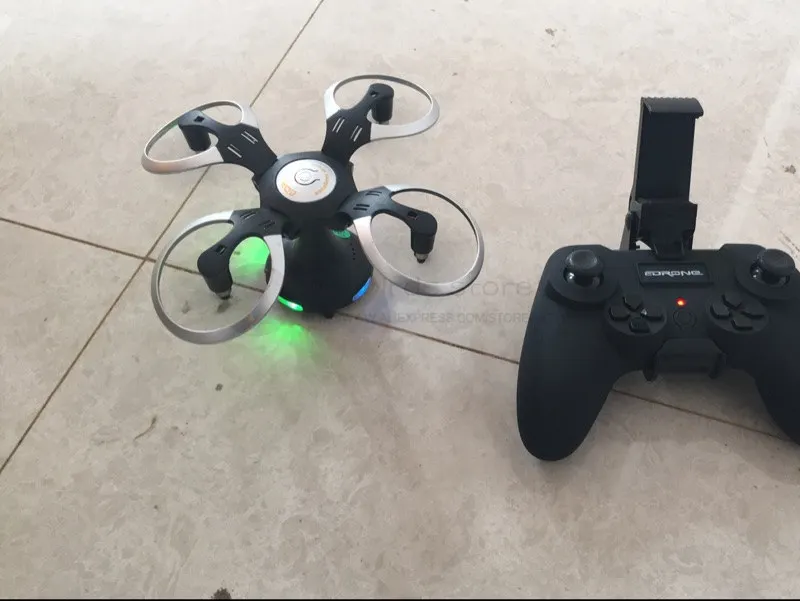 

Toy 2.4G FPV mini spherical folding drone with 720p HD 500MP camera