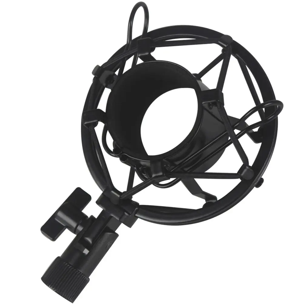 

Recording Studio Microphone Stand Shock Mount For Computer Condenser Mic Holder Metal Shockmount Clip Suspension Spider Bracket