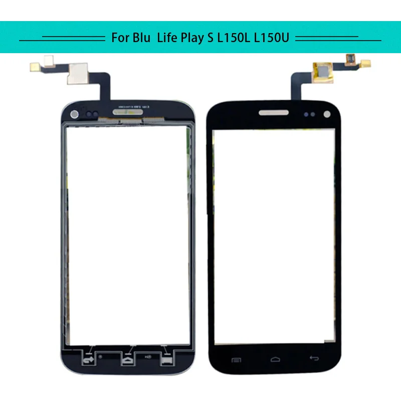 

DoubleU 1pcs Touch Panel For BLU Life Play S L150L L150U Mobile Phone Touch Screen Glass Digitizer Sensor Replacement