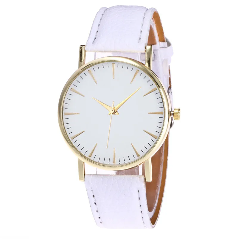 2018 High Quality Women's Watches casual watches Buckle Leather band Analog Alloy Quartz Wrist Watch clock Montre femme Y27 (6)