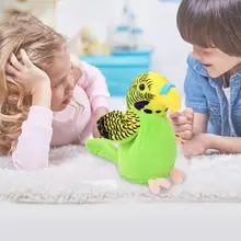 Electric Talking Parrot Speaking Record Repeats Waving Wings Kids Toys Gifts YJS Dropship