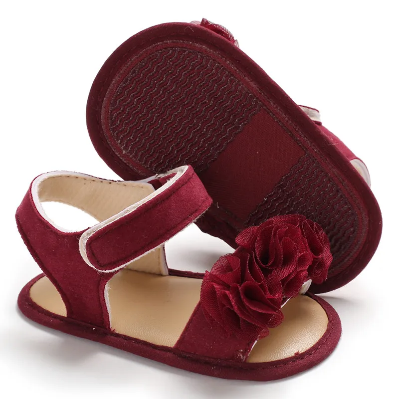 Г.; сандалии с цветочным рисунком для новорожденных девочек; летняя повседневная детская обувь; сезон лето