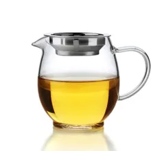 Пингвин 650 мл термостойкая стеклянная ярмарка кружка сервировочная чашка кувшин чайник фильтр для чая подарочный чайный набор кунг-фу чайная посуда ситечко