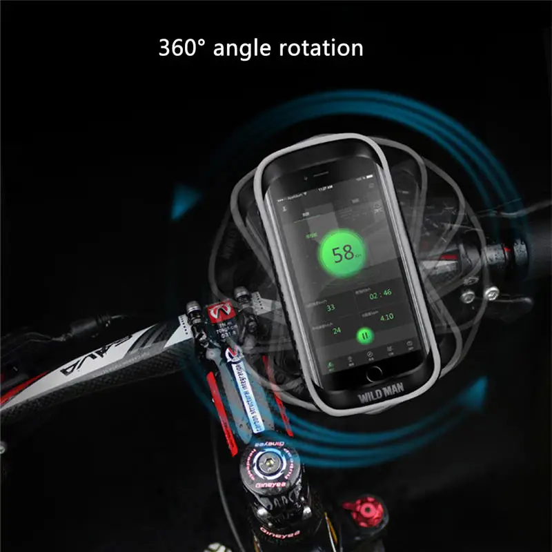 DOITOP Водонепроницаемый держатель телефона Универсальный велосипед мотоцикл мобильный Поддержка стенд сумка для iphone X 8 S8 S9 GPS для велосипеда держатель ручки