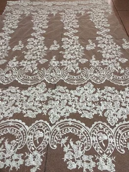 

Latest French Lace Material High Quality French Net African Lace Fabric ZH-91020 Nigerian Wedding African Lace
