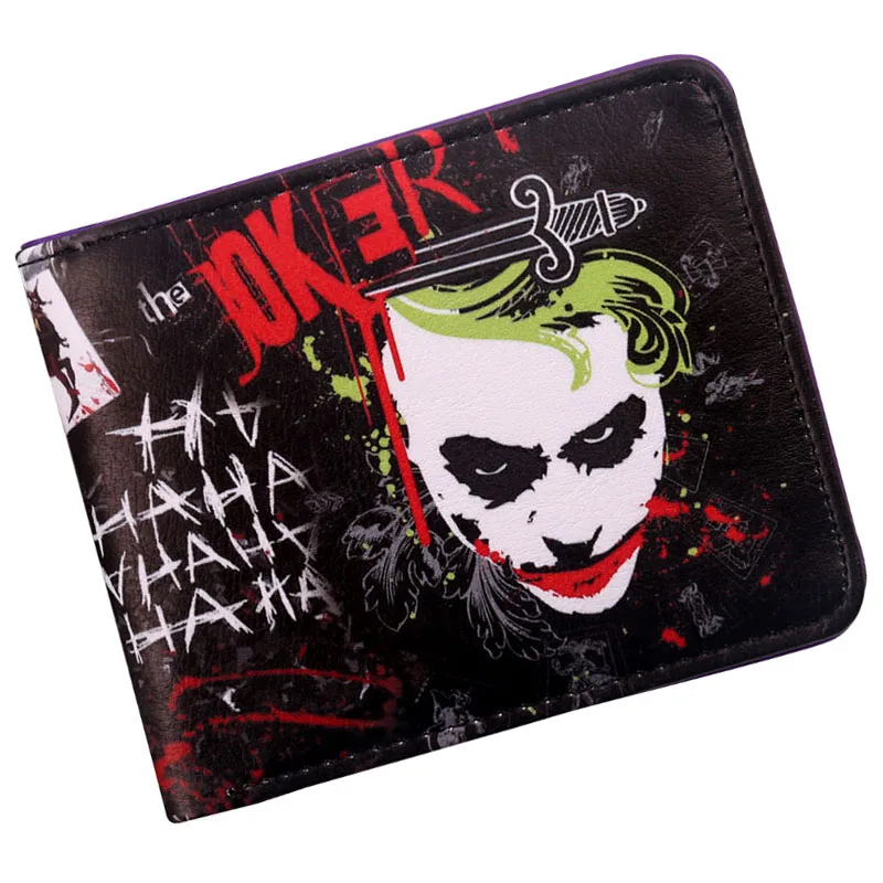 Отряд Самоубийц Джокер Би Фолд бумажник мужской DC комикс кошелек|comic purse|wallet menbi-fold