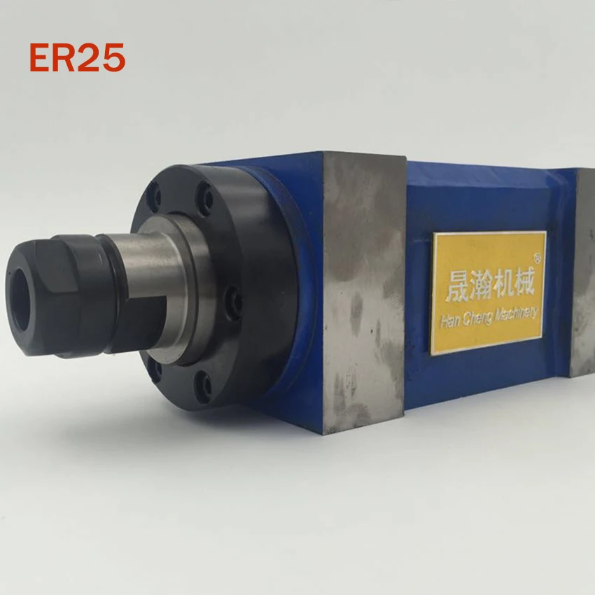 

CH002 ER25 Spindle Taper Chuck 0.37KW Power Head Power Unit Machine Tool Spindle Max.RPM 8000rpm for Milling Machine HOT SALE