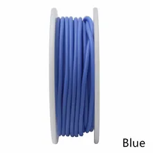 18 20 22 24 26 28 30AWG многоцветный гибкий силиконовый кабель мягкий провод высокая температура Луженая Медь 10 м/лот