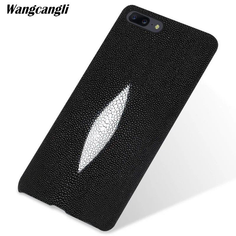 

wangcangli Custom pearl leather phone case For Oneplus 5 case pearl half-pack mobile phone case mobile phone case For Oneplus 6