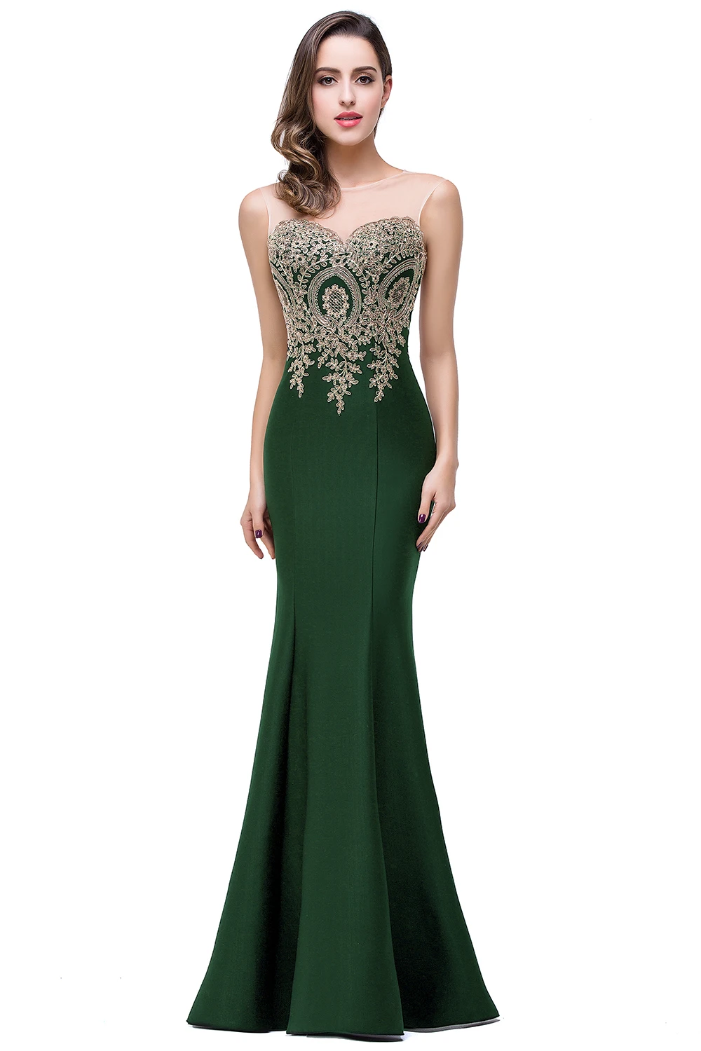 Robe de Soiree Longue Сексуальное Длинное Вечернее Платье С Открытой Спиной Свадебное В