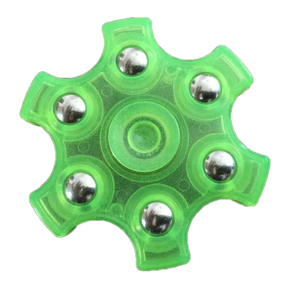 

New Luminous Finger Gyro Triangular Hand Spinner Flashing Fingertips Hand-spinner Toy Gifts For Kids Adults