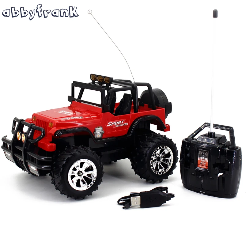 Abbyfrank Электрический rc авто 1:14 Off Road Грузовик 2.4 ГГц внедорожник автомобиль